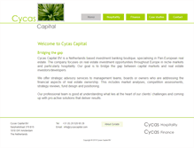 Tablet Screenshot of cycascapital.com